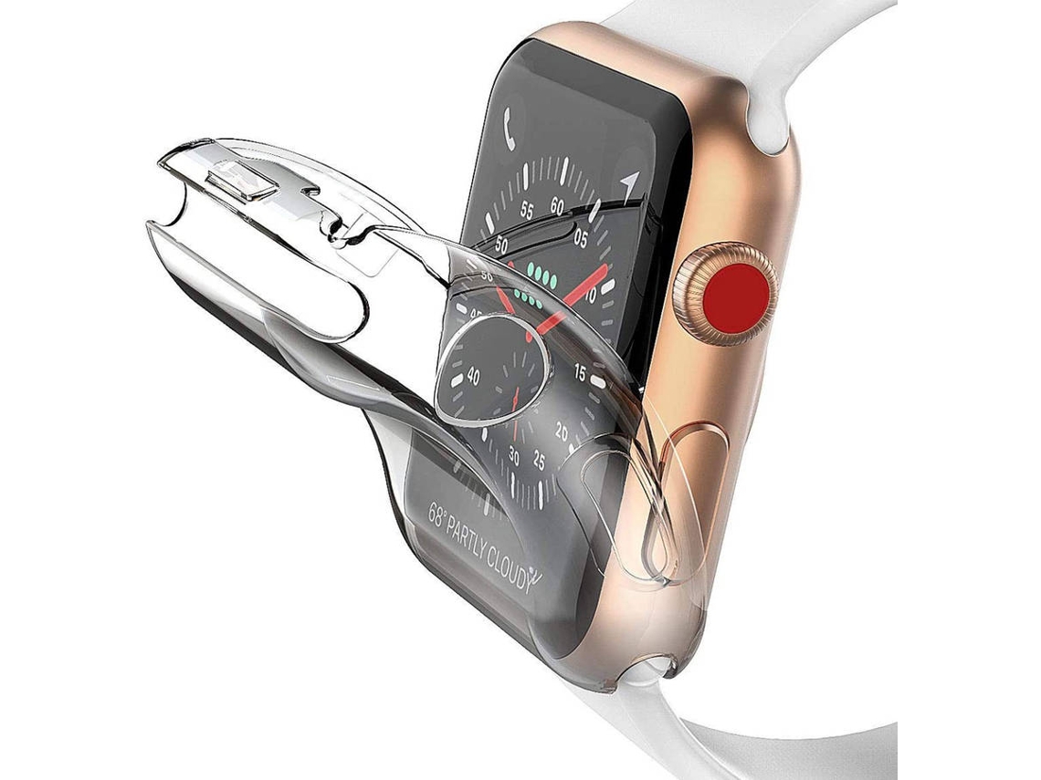 Capa e Película Apple Watch 38 mm Transparente