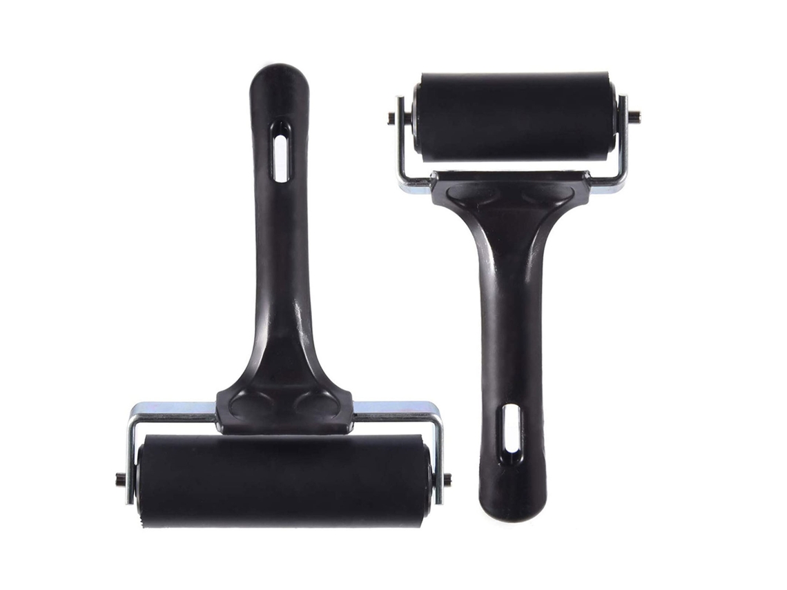 Roda de Borracha Primerox 6cm para Gravura e Pintura