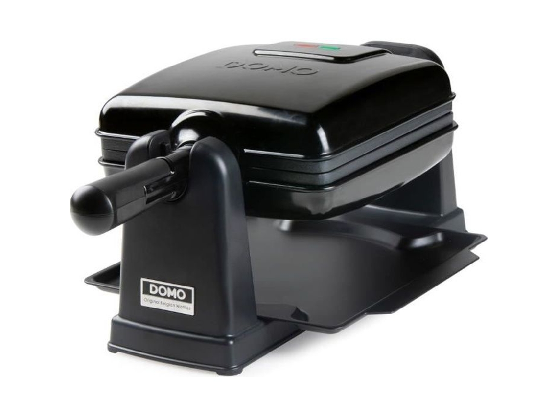 Máquina De Waffles Rotativa Domo, Do9224w, Rotação De 180°, Antiaderente, Cabo Com Toque Frio, Para 2 Pessoas