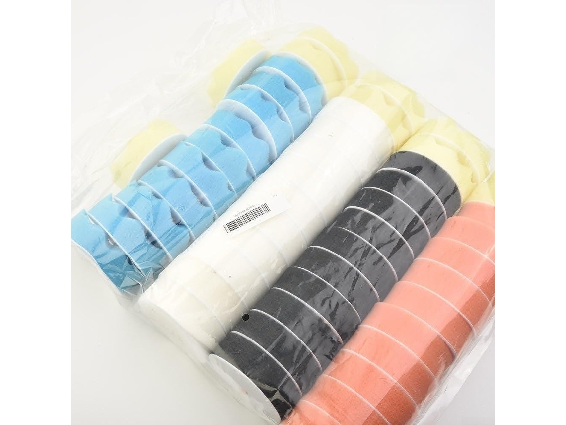 Pacote Com 50 Esponjas De Polimento Automotivo 75 Mm (3 Polegadas)
