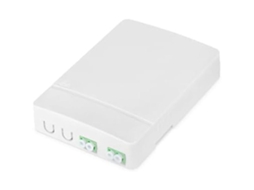 Caixa Ftth 2x Acoplador Lc/apc Duplex Fibra Óptica Monomodo Cassete De Emenda Fo Integrada Classe De Proteção Digitus