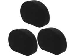 Conjunto De 3 Esponjas Para Lavagem De Carros, Ideal Para Limpeza Portátil.