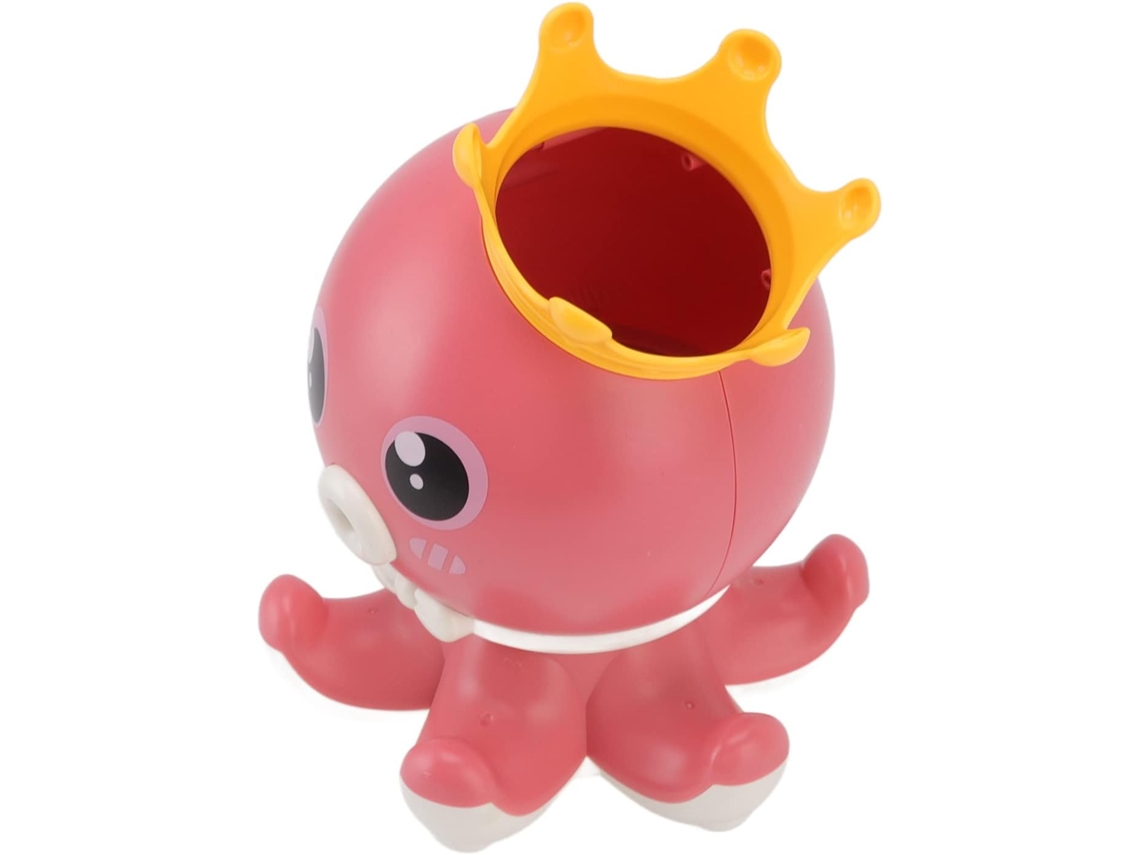 Brinquedo De Banho Para Bebê Com Jato Água, Polvo Fofo Bordas