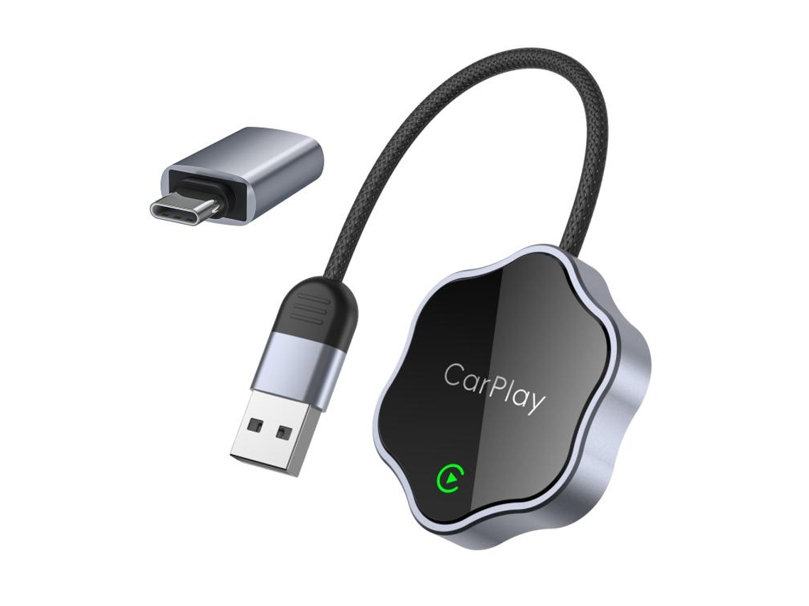 Adaptador Bluetooth para carro ZRUXE Usb para Wireless Carplay (compatível com Apple Carplay, plug and play) | ZRUXE