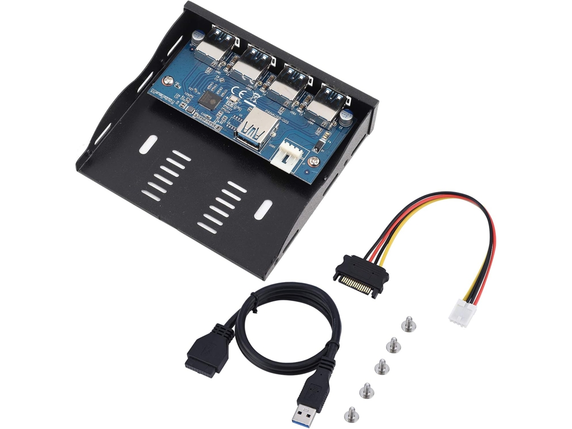 Painel Frontal para Disquete Usb 3.0: Converta um Espaço de Unidade de 5 Polegadas em SFUSHOS