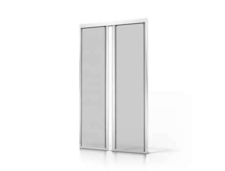 AVOSDIM Cortina para janelas Alu Branco 8014 - L 240 x A 230 cm