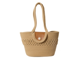 Bolsas de Praia AQUAFORGE, verão, sacola, palha, franjas