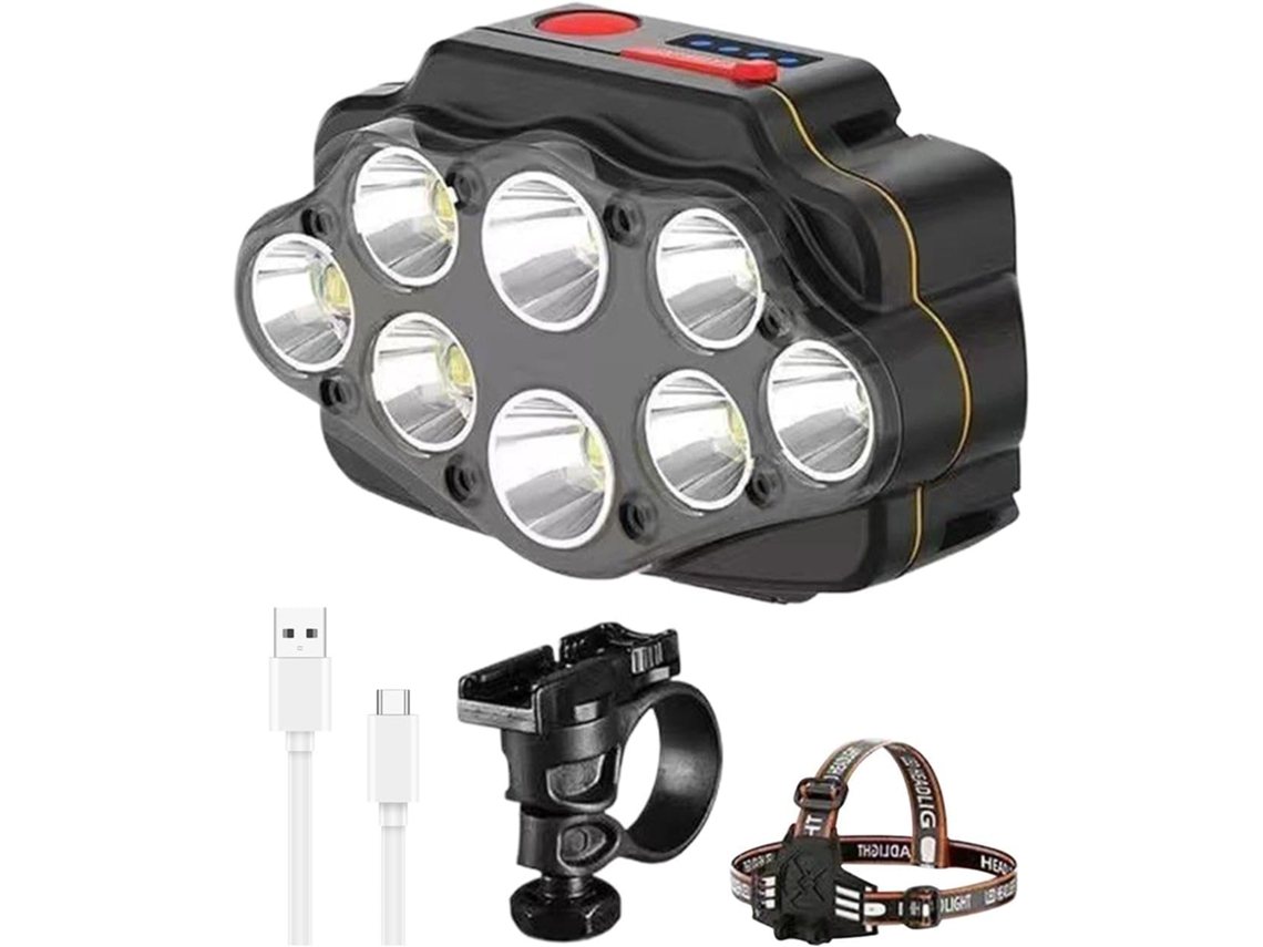 Farol Usb Para Bicicleta, Luz Dianteira Super Brilhante Bicicleta