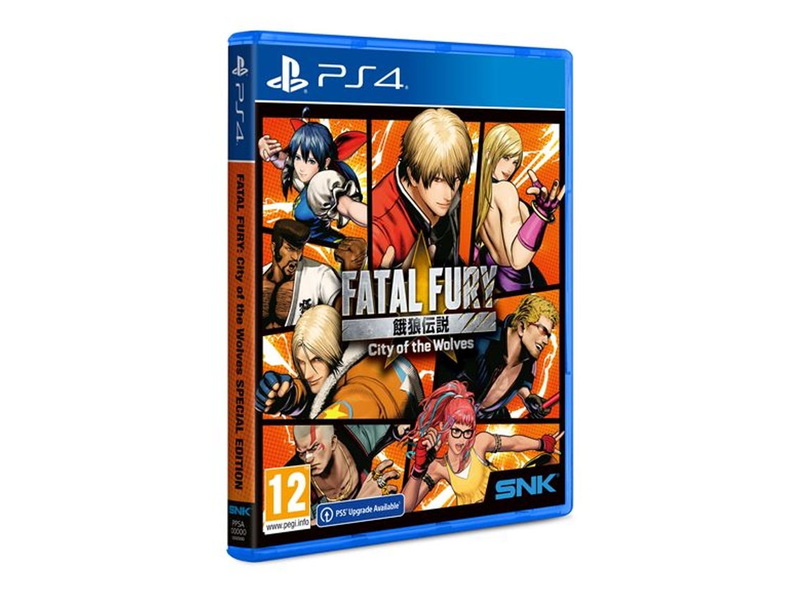 Jogo PS4 Fatal Fury City Of The Wolves - Special Edition