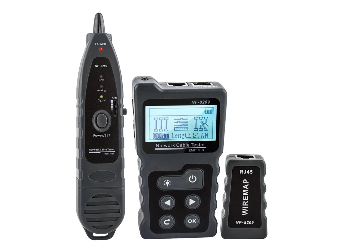 Traceur SFUSHOS, de Câbles LAN, Testeur, Mesure, Écran LCD, Longueur, Ligne