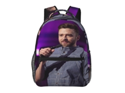 Mochila Justin Yimberlake A27 Para Escola E Trabalho, Leve E Impermeável, Mochila Estilosa Para Estudantes E Adultos. M27