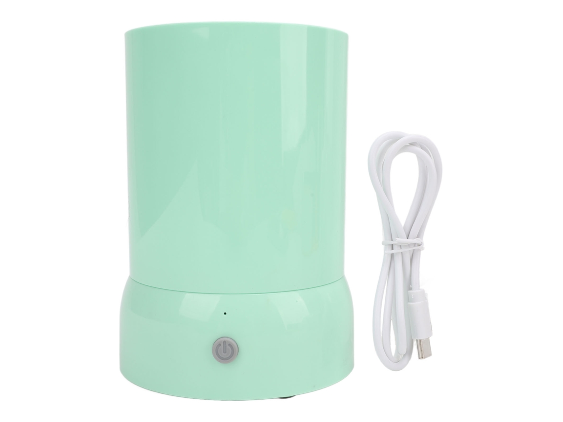 Máquina de Limpeza Automática para Pincéis de Maquiagem Elétrica Portátil Usb Verde