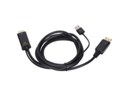 Cabo adaptador HDMI 4K EOOCOO com conversão de saída de vídeo
