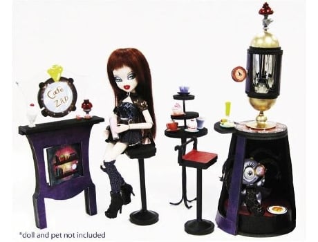 Boneca BRATZ Bratzillaz Cafe Zap (Idade MÃ?Â?Ã?Â?Ã?Â?Ã?Â­nima: 6 Anos)