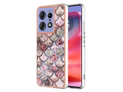 Capa Para Celular Motorola Edge 50 Pro Em Tpu Com Revestimento Eletrolítico Imd
