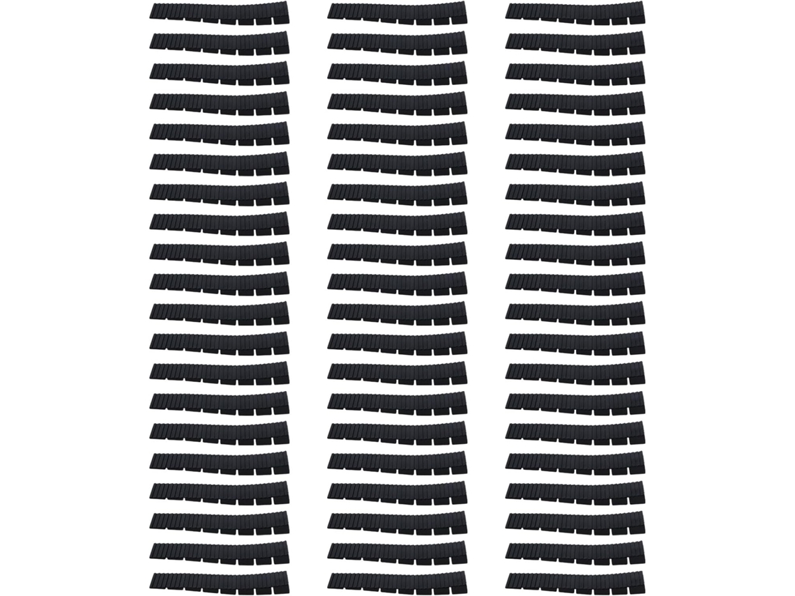 Conjunto De 60 Calços Antiderrapantes Plástico Para Móveis, Niveladores Empilháveis, Ideais Para Vasos Sanitários, Mesas