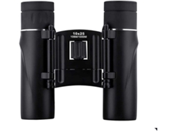Telescópio Portátil, Telescópio Monocular, Binóculos Compactos 10x25, Prisma de Teto Compacto À Prova D'água JYTGALX (preto)