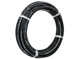 Mangueira Hidráulica de Borracha com 2 Tranças Fio Aço Alta Resistência, Diâmetro Interno 1,27 Cm, 5000 Psi Máx, em Granel para Temperatura 40 a 121