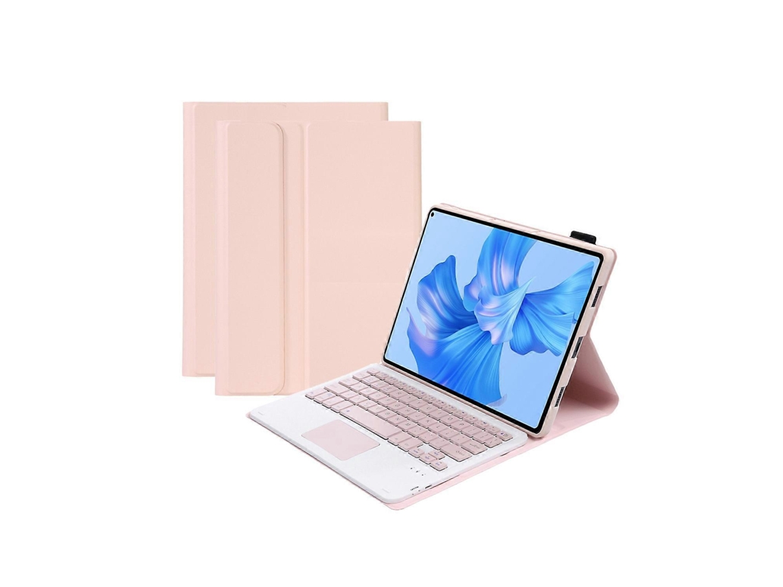 Capa De Couro Para Tablet Com Teclado Bluetooth Destacável Com Estampa De Ovelha Para Huawei Matepad Pro 11 2022 Ahw12-a