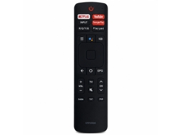 Comando À Distância Ir Erf3i69h Para Tv Compatível Com Hisense E Vu, Sem Controlo Por Voz