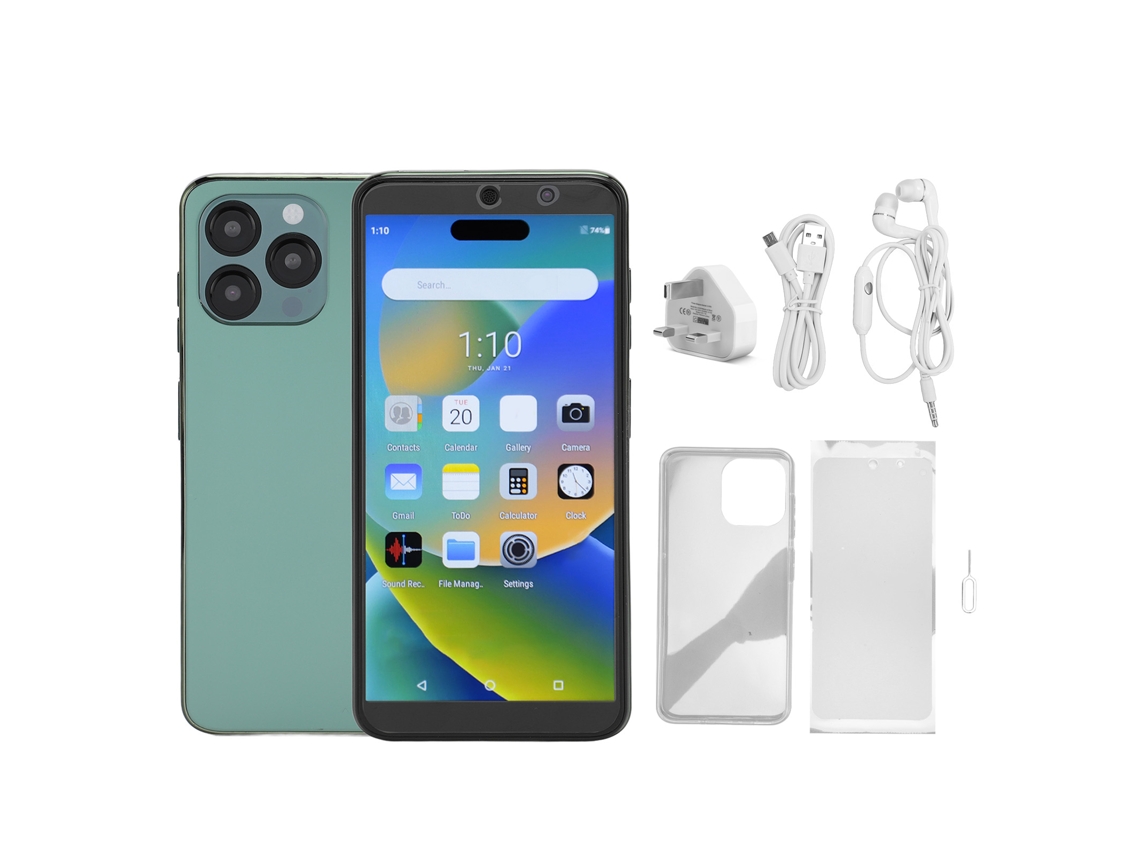 Laxiscreed Smartphone Com Reconhecimento Facial E 128gb Para Desbloqueio Fácil