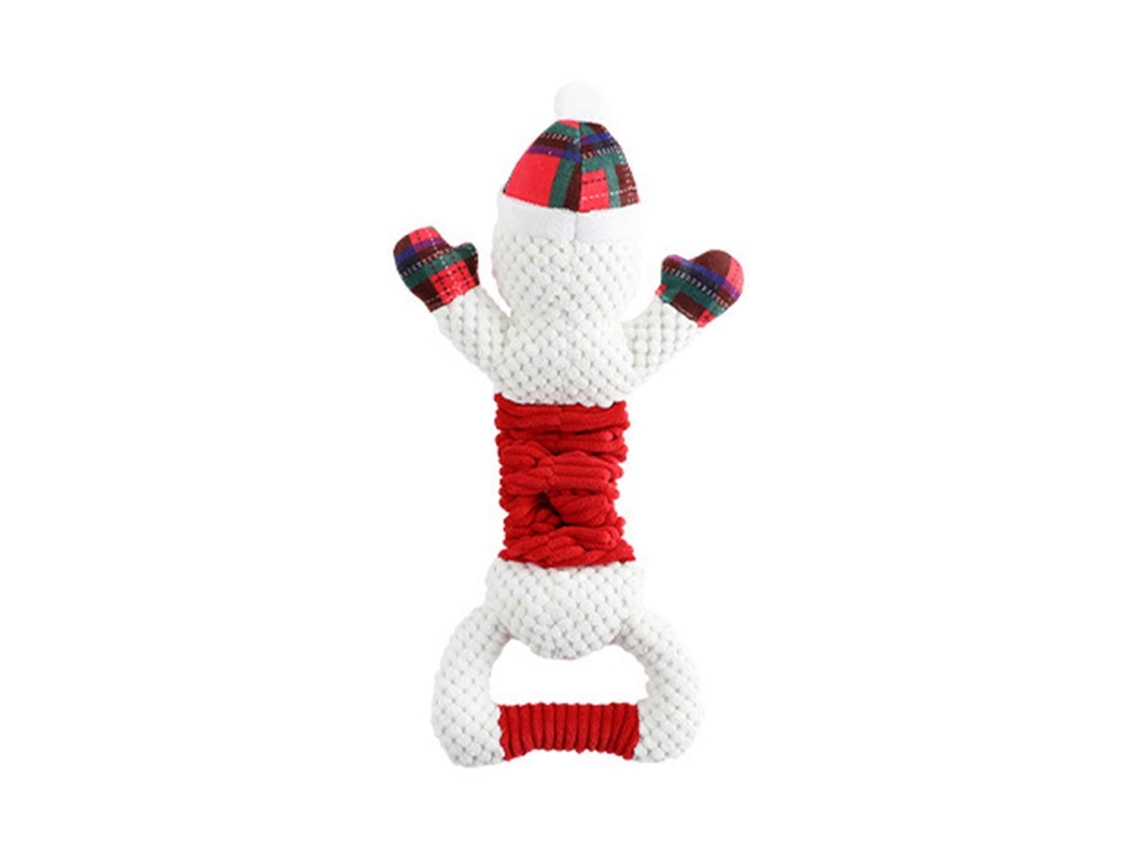 Brinquedo De Natal Para Cães Com Squeaker E Material Plush