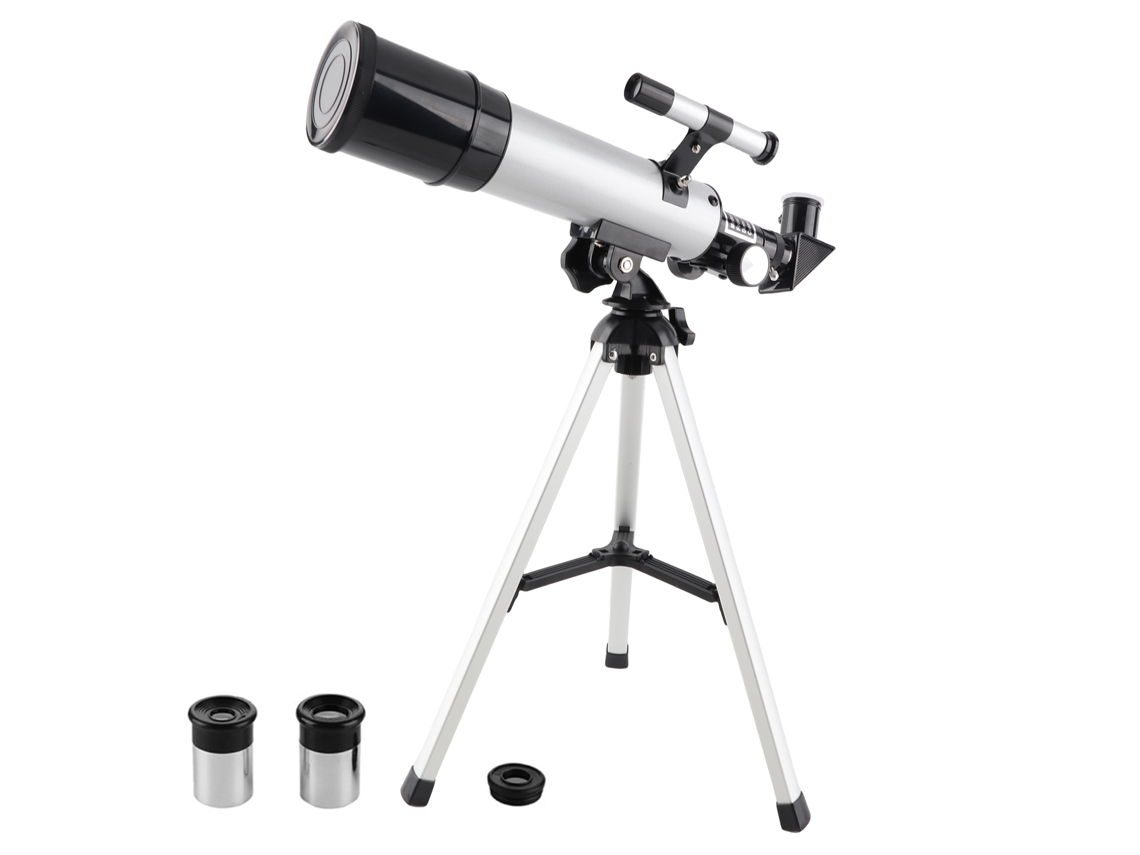 Telescópio Astronômico Infantil 90x com Tripé