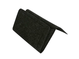 Lurelia Bolsa De Cabeceira, Em Feltro, Com Bolsos, Para Sofá, Cinza, Arrumação Prática