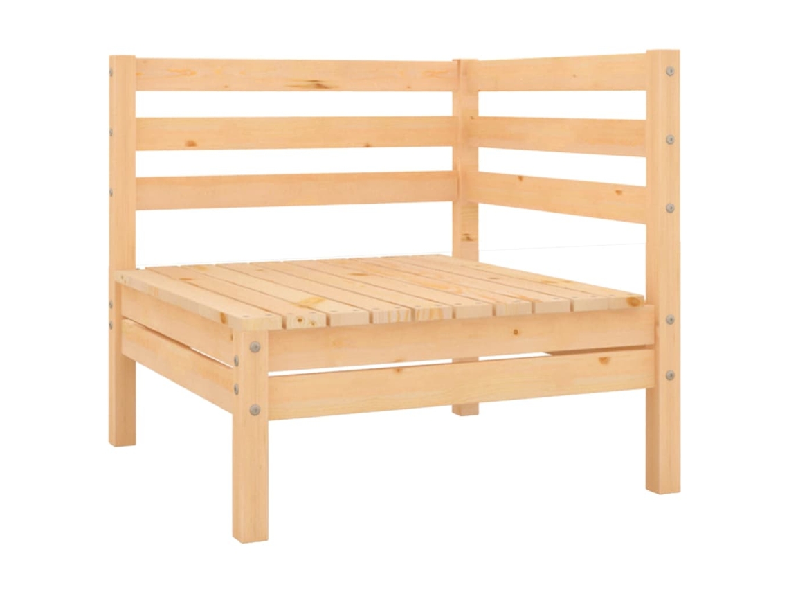 Conjunto de 4 Lounge de Jardim Madeira de Pinho Maciça MAISON EXCLUSIVE (4 pcs)
