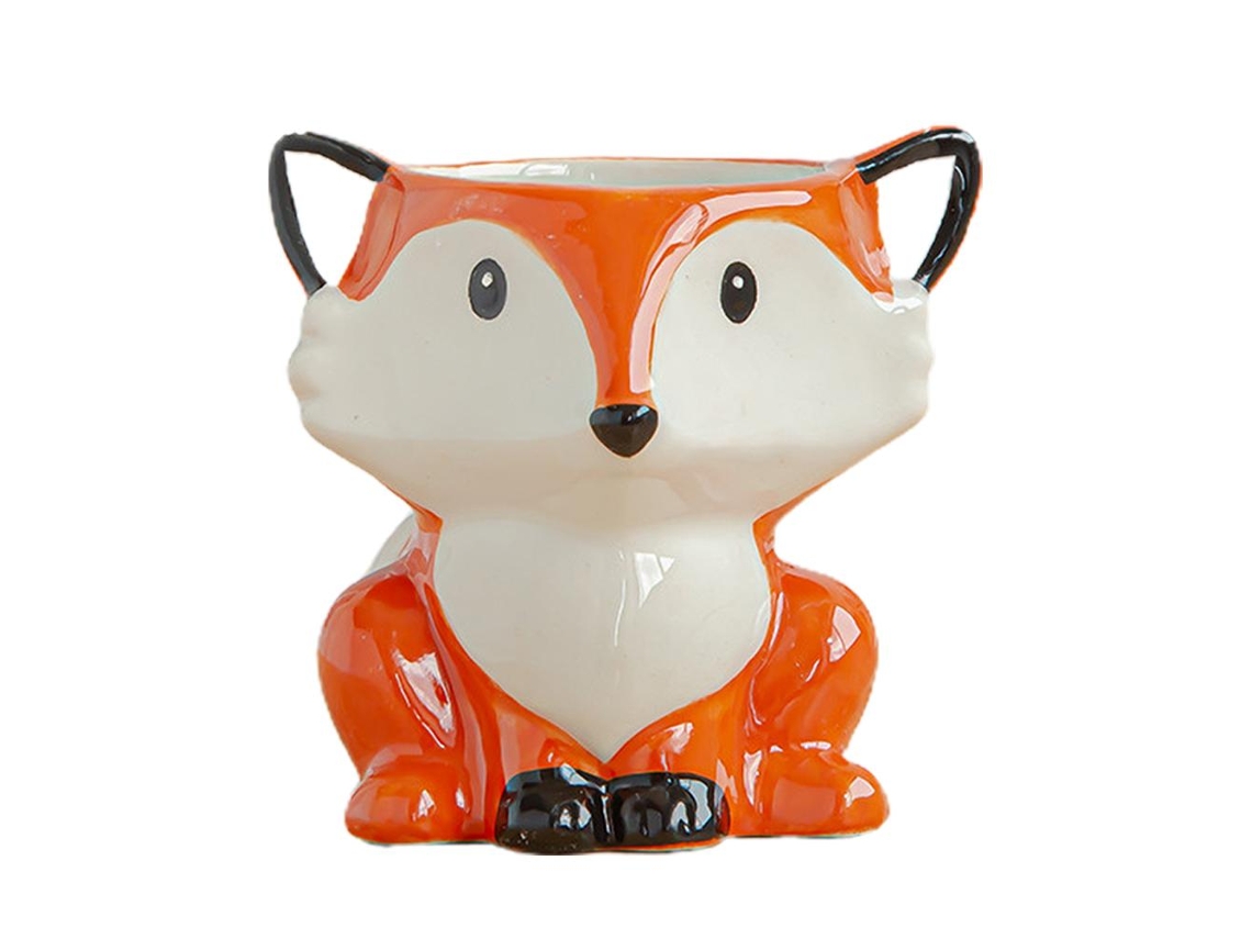Copos Cerâmicos Animais Fofos Plantas Suculentas Decorativas