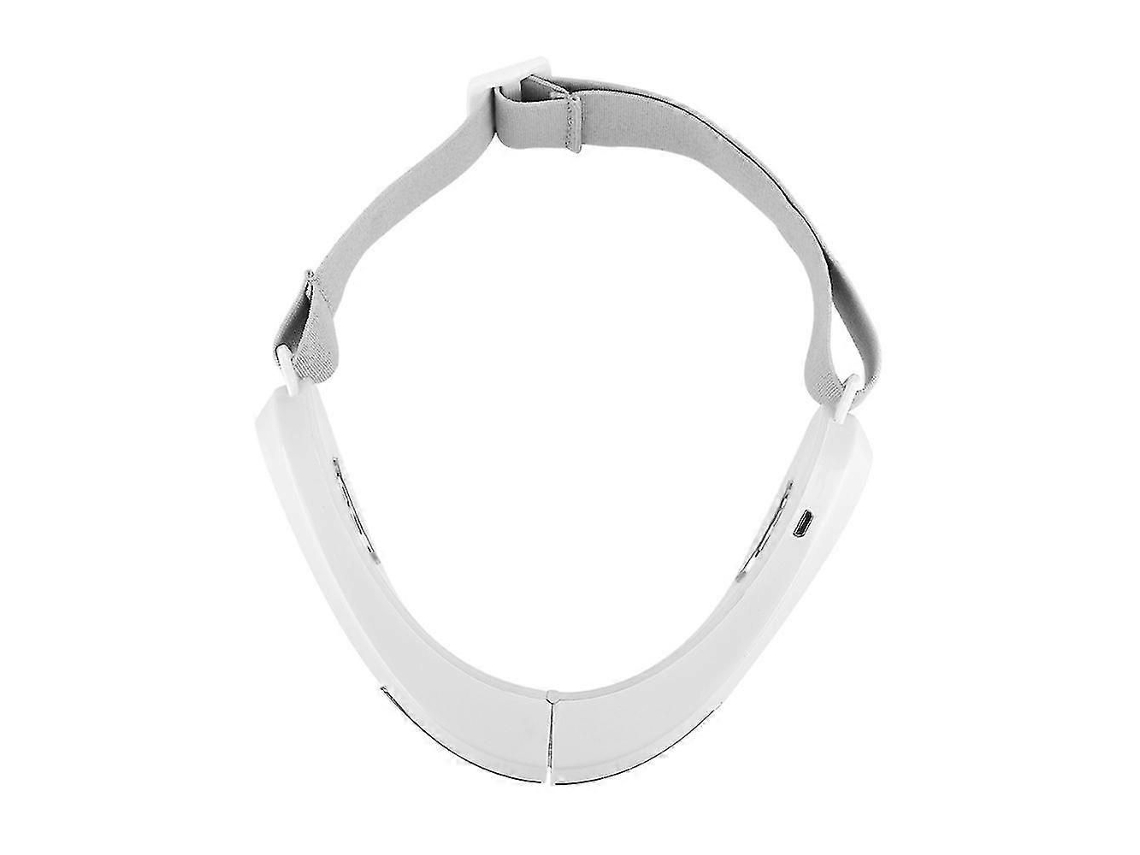 Dispositivo de Adelgaçamento Facial em Forma V Masajeador Luz Microcorriente Estiramento Facial Blanco GOKOCO