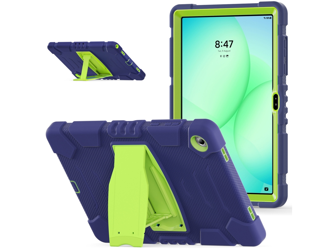 Tressino Capa Tablet Para Samsung Galaxy Tab A11 Plus 11 Polegadas (2025) Resistente A Quedas Com Suporte, Azul Escuro