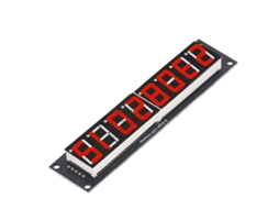 Módulo Display Led 8 Dígitos 7 Segmentos