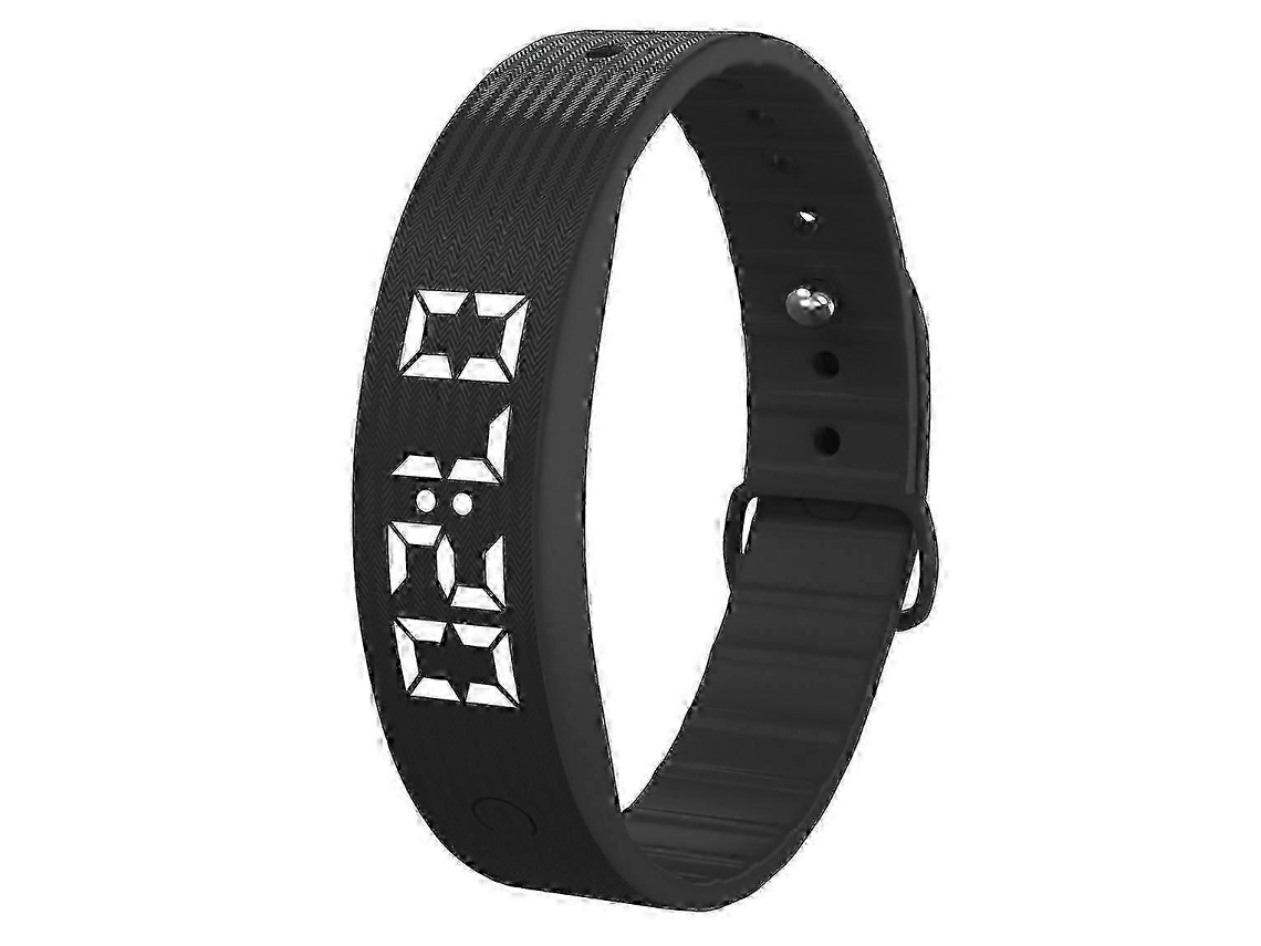 Pulseira inteligente com alarme vibratório e monitoramento do sono, relógio elétrico com display digital. Ly Ebike