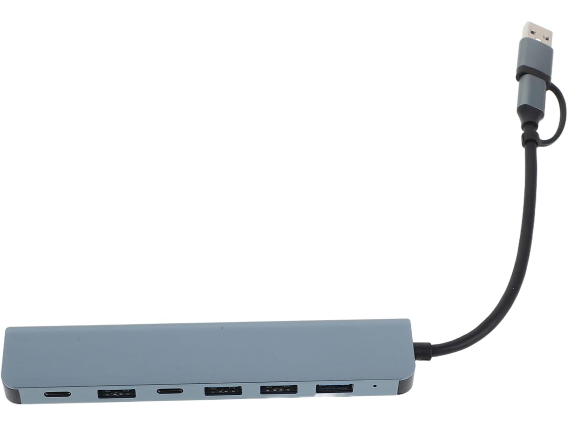 Hub Usb De Alta Velocidade Para Laptop E Pc, Design Compacto Casa,