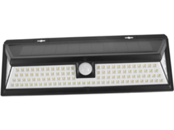 Luminária Solar Externa De Alto Brilho Com 90 Leds E 2 Baterias De 1200 Mah Com Sensor De Movimento.