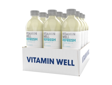 Embalagem De Vitamina Well Refresh Vitamin Well (12x500ml)