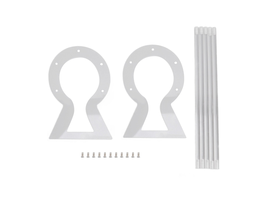 Suporte para Tiaras de Acrílico Transparente Rack de Exibição e Armazenamento para Jóias
