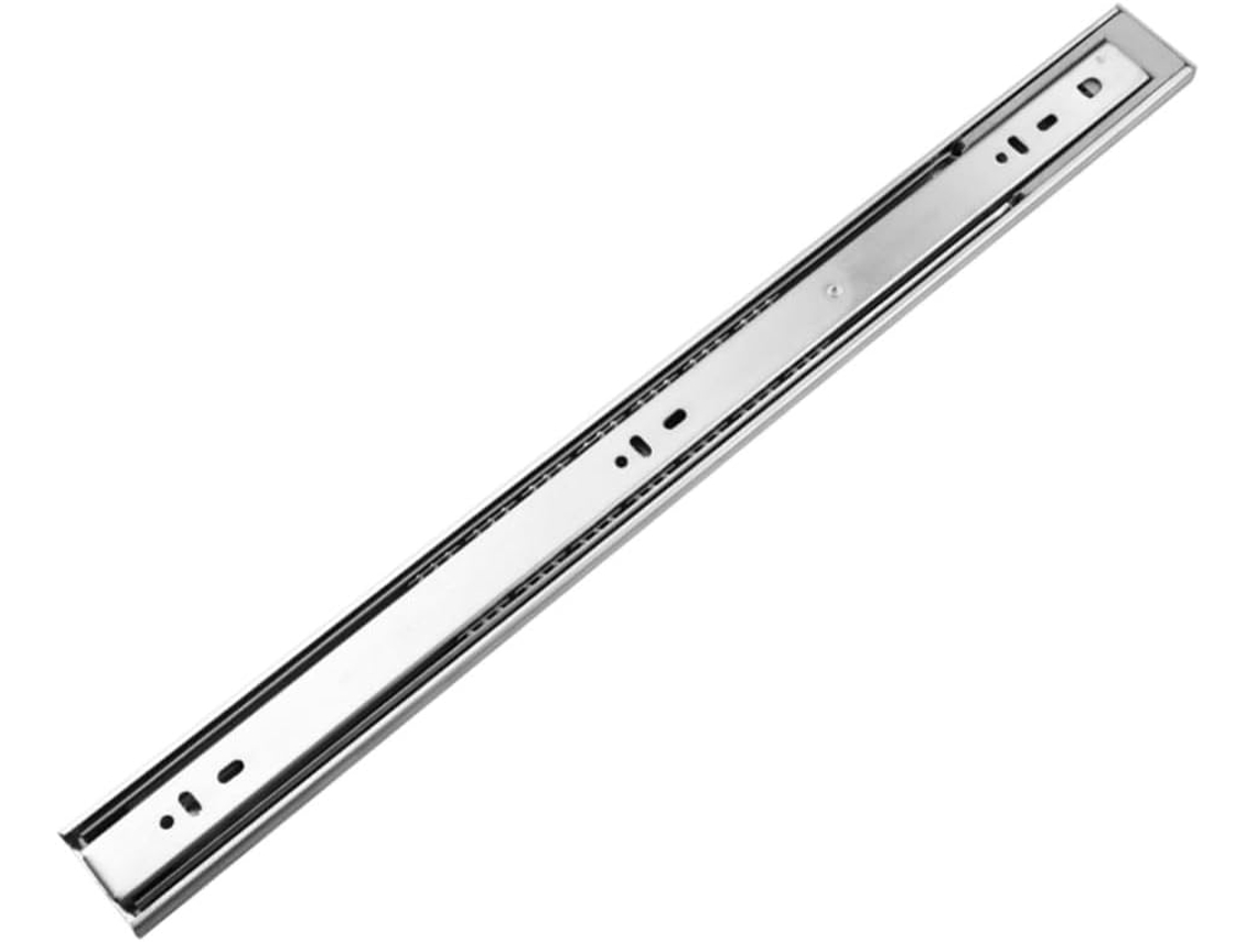 Corrediças De Gaveta Com Travamento Automático, 450mm 18 Polegadas, 2 Peças, 3 Seções