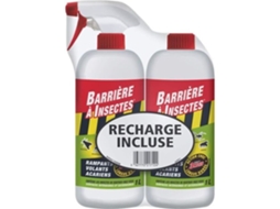 Spray repelente de insetos para insetos voadores, rastejantes e ácaros. Ação de choque e efeito barreira. Barreira contra insetos.