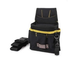 Bolsa de Ferramentas Oxford Impermeável com Muitos Bolsos para Eletricistas Encanadores e Construtores | S/MARCA