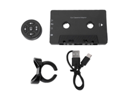 Receptor de Cassete Sem Fio Bluetooth do Carro Conexão Sem Fio Operação com Controle Remoto EOOCOO