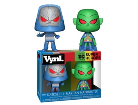 Figura Funko JUSTICE LEAGUE Martian Manhunter Darkseid Vynl.
