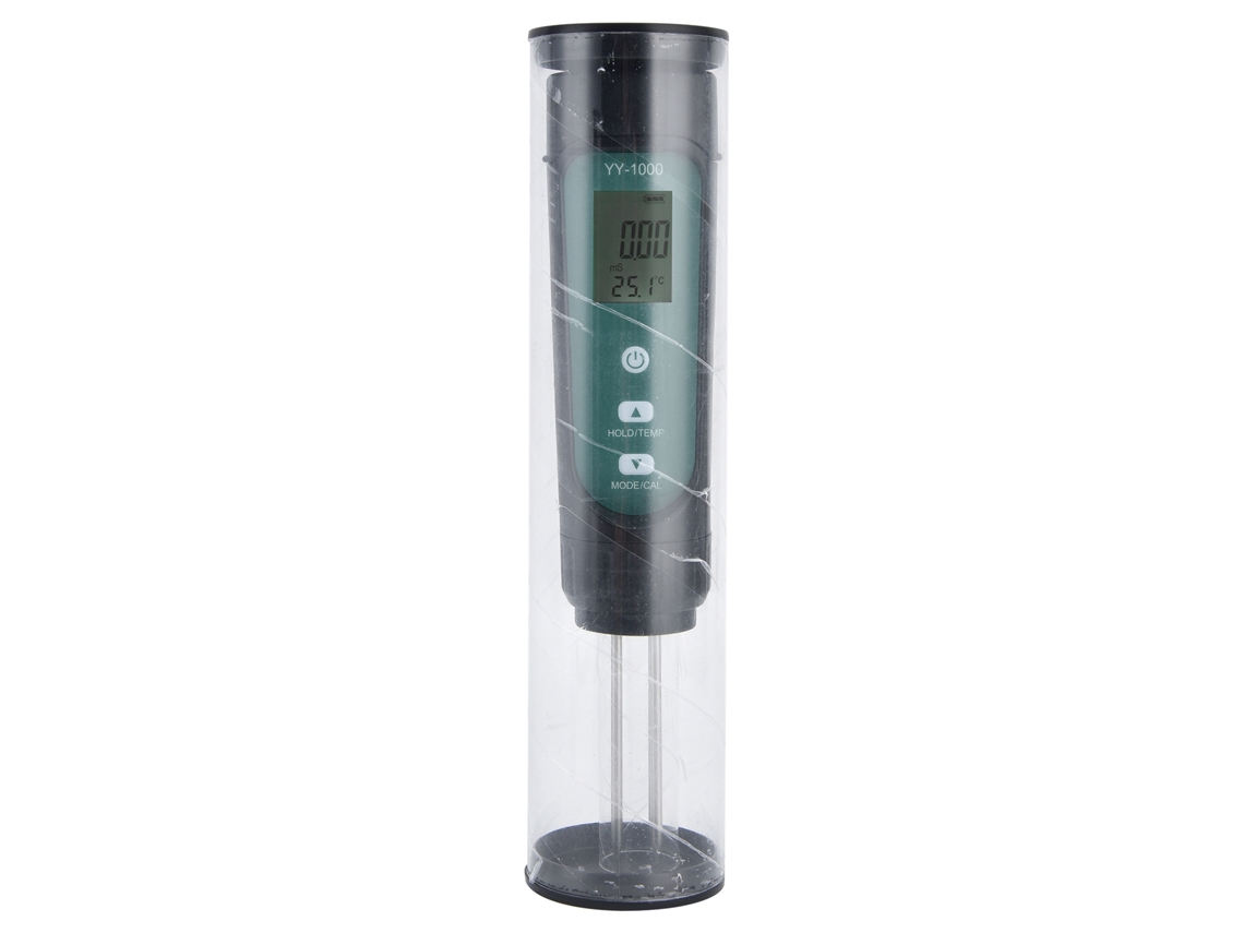 Detector De Solo Ec+temperatura E Umidade 4pin Para Jardim (sem Luz De Fundo Yy1000n)