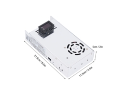 Fonte De Alimentação Dc Laxiscreed Ajustável De 10.5v A 80v Para Motores De Impressoras 3d