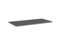 Maison Exclusive - Prateleiras Para Estante 8 Pcs 80x40x1,5cm Contraplacado Cinza