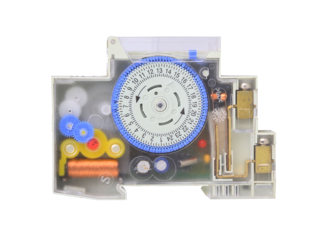 Relé De Temporização Mecânico Ac240v Controlador De Tempo Chave Tul-180