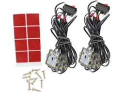 Kit De Iluminação Led À Prova D'água Com 10 Peças, 6000k, 5730, 48 Smd, Para Caçamba De Caminhonete.