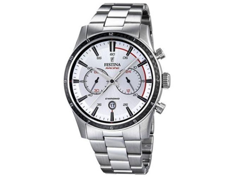 Festina Cab.Crono Ace.Esf.Plata