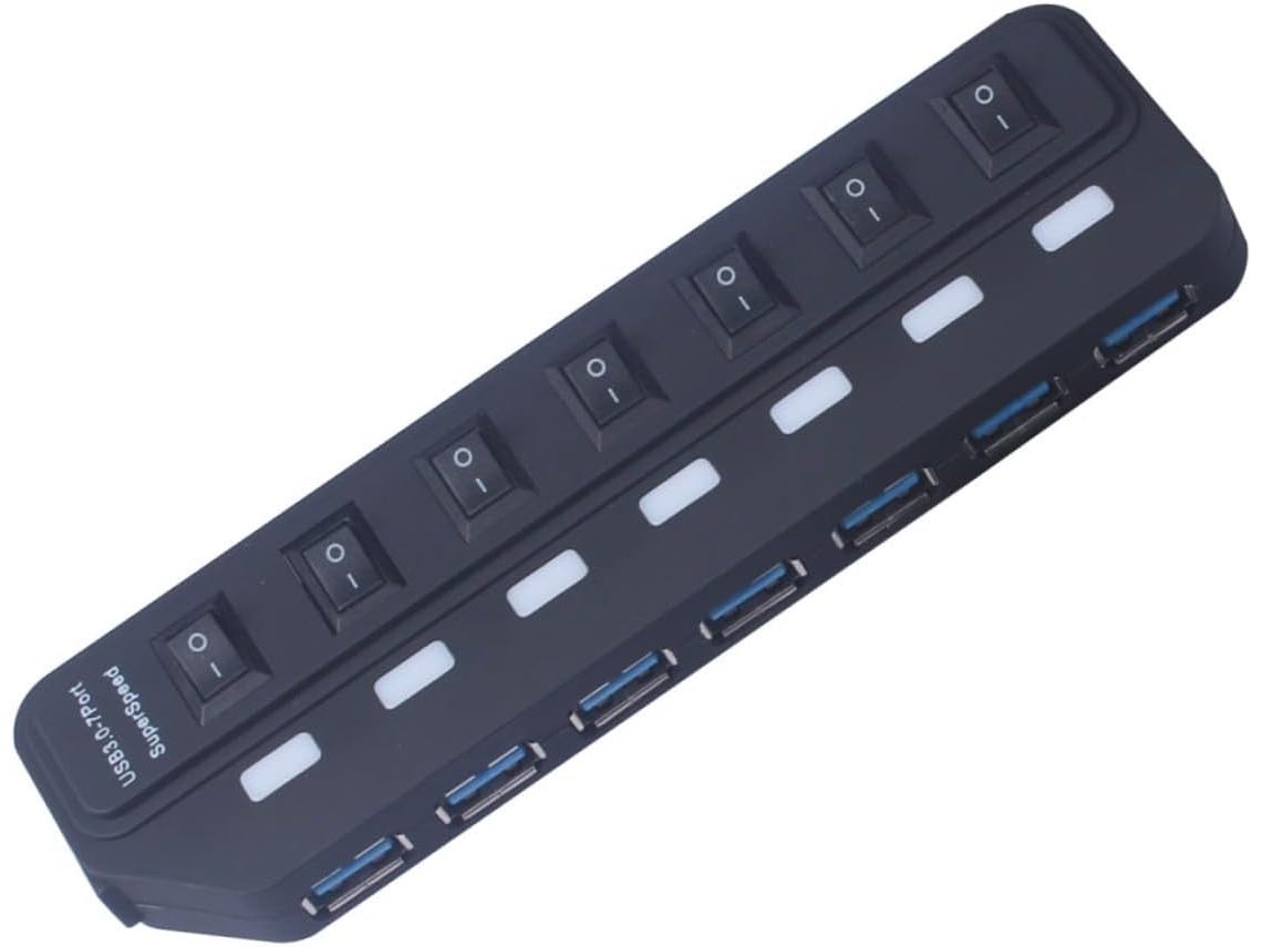 Hub Usb Portátil Com Portas Para Uso Em Computadores Desktop E